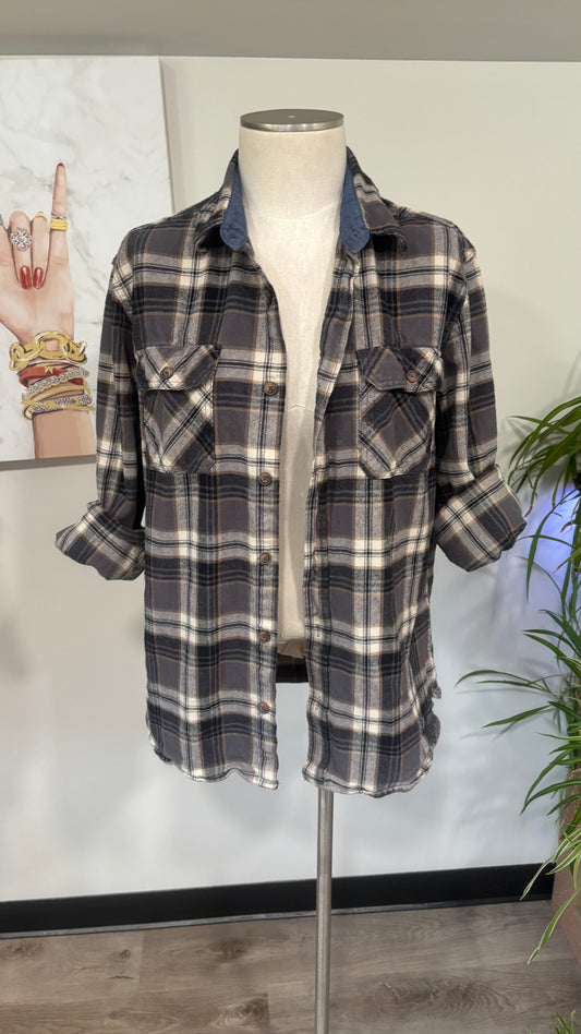 Motley Crue - Refashioned Flannel