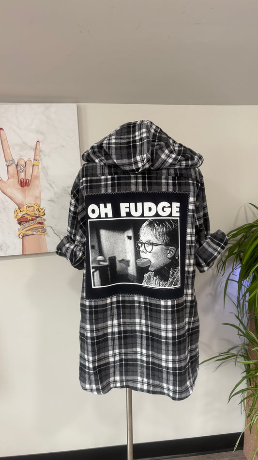 Oh Fudge - Refashioned Flannel