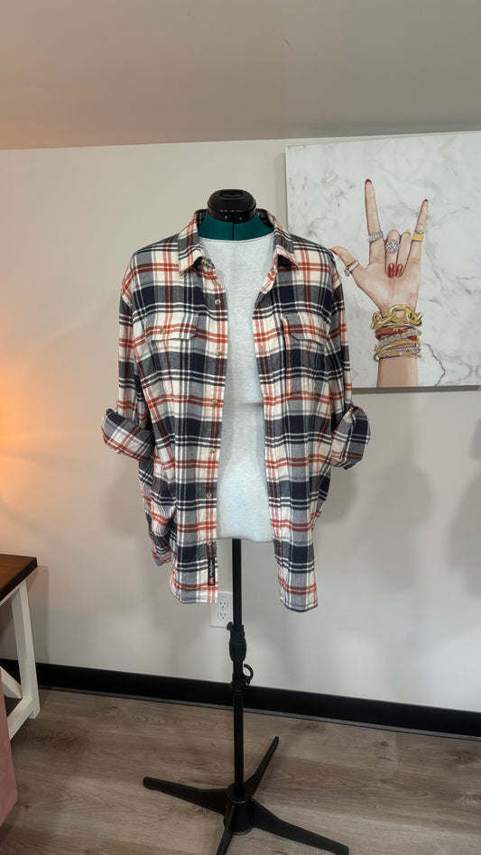 Beavis and Butt-Head - Refashioned Flannel