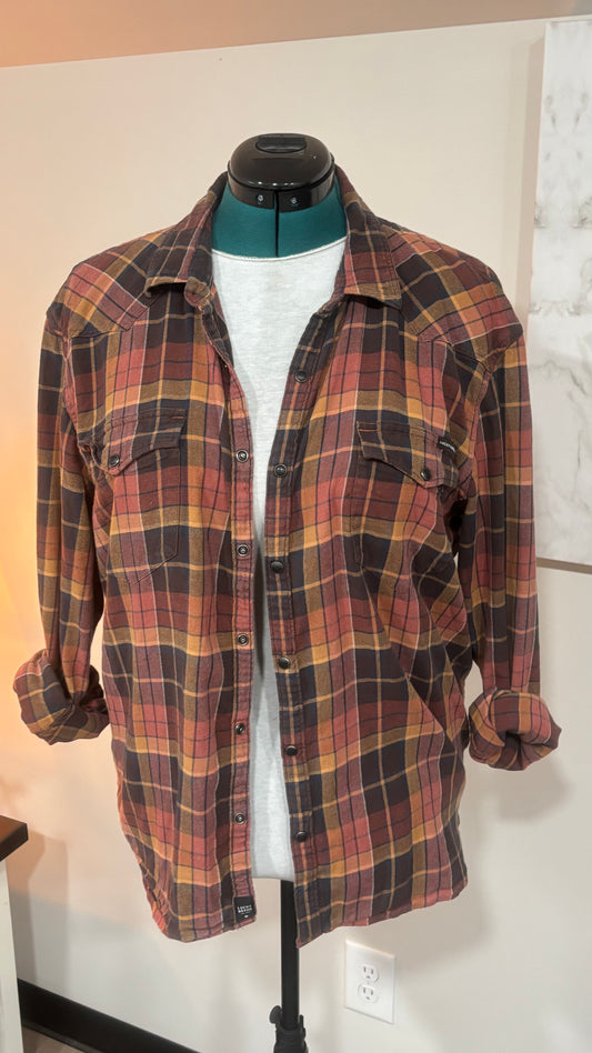 I’m Getting Ripped Tonight - Refashioned Flannel