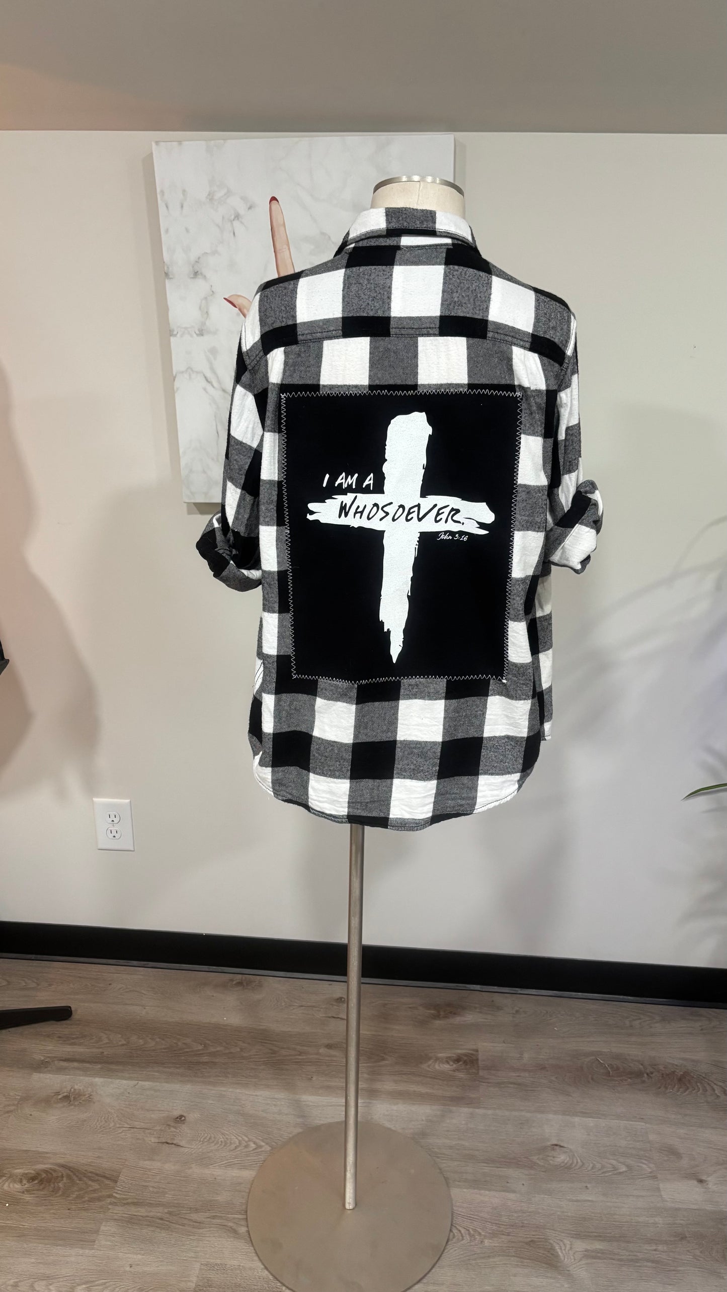 I Am A Whosoever - Refashioned Flannel