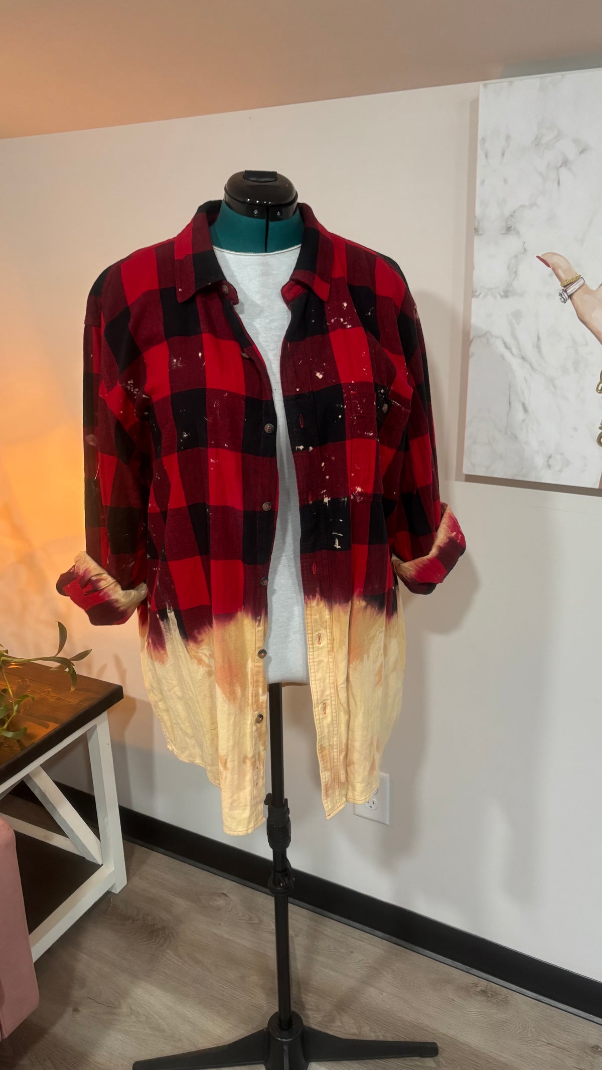 Carrie White - Refashioned Flannel