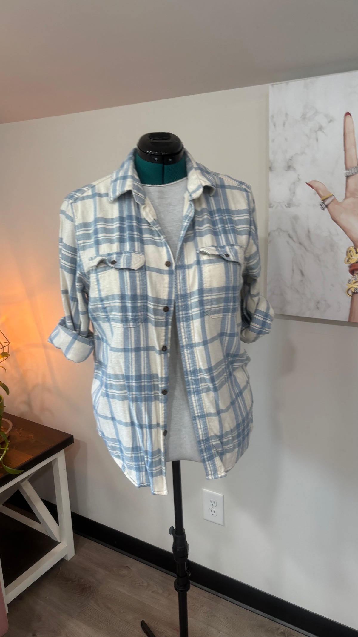 Rolling Stones - Refashioned Flannel