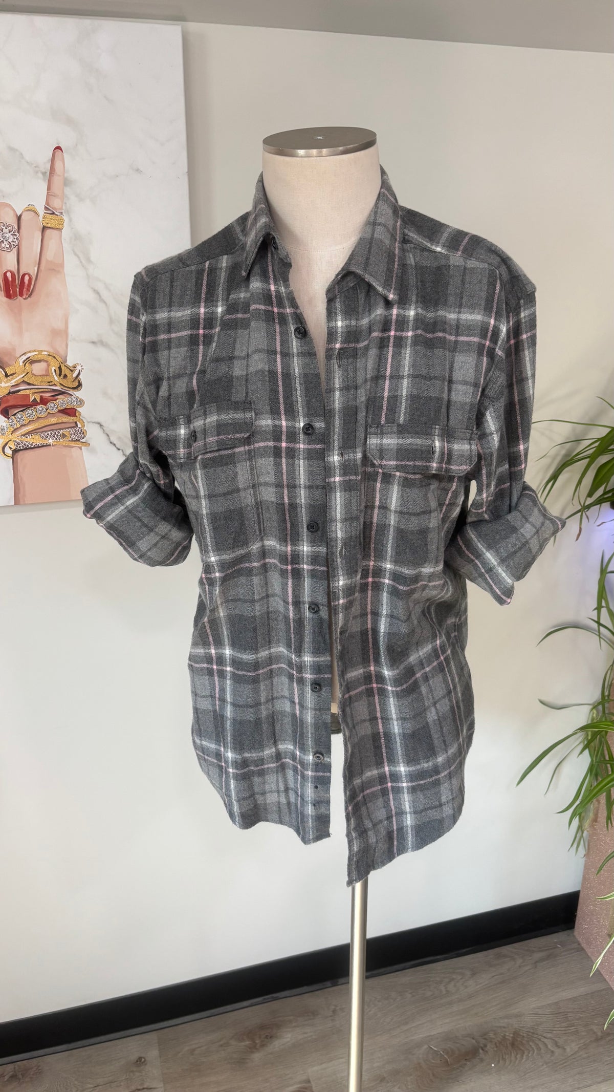 Grogu This Is The Way - Refashioned Flannel