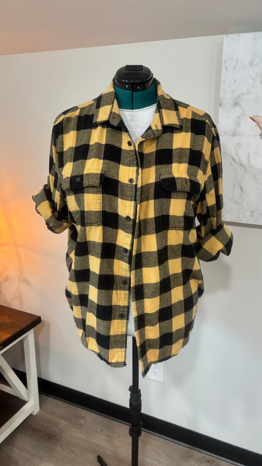 Be Kind - Refashioned Flannel