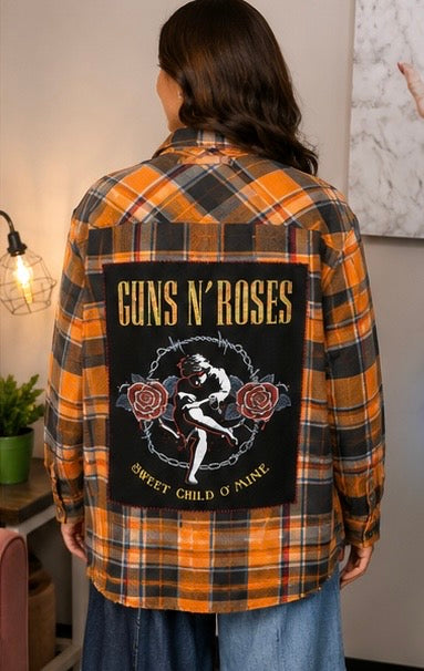 Upcycled Flannel Shirt