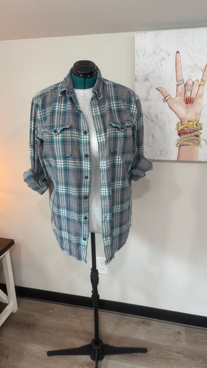 Misfit Love - Refashioned Flannel