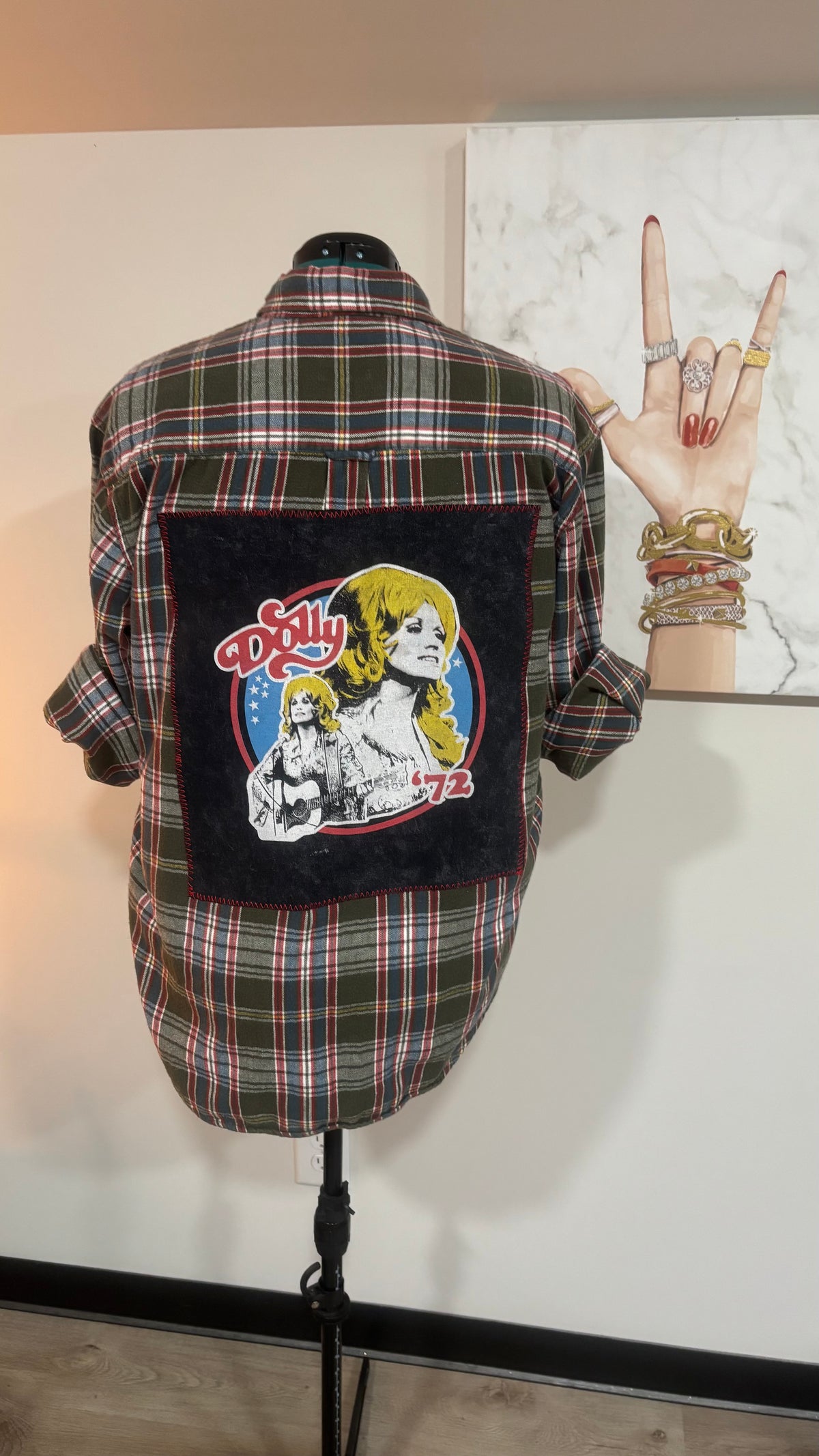 Dolly - Refashioned Flannel