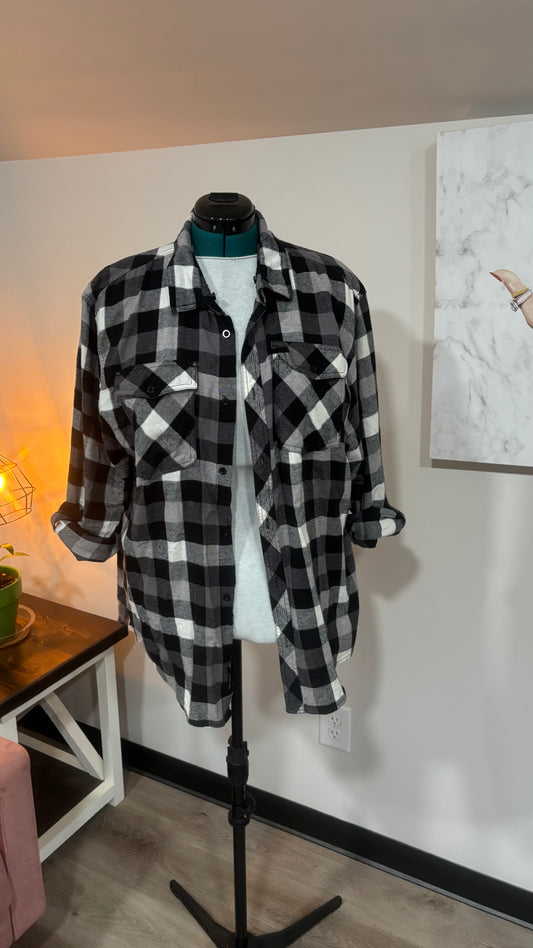 Shit I Don’t Have Time For - Refashioned Flannel