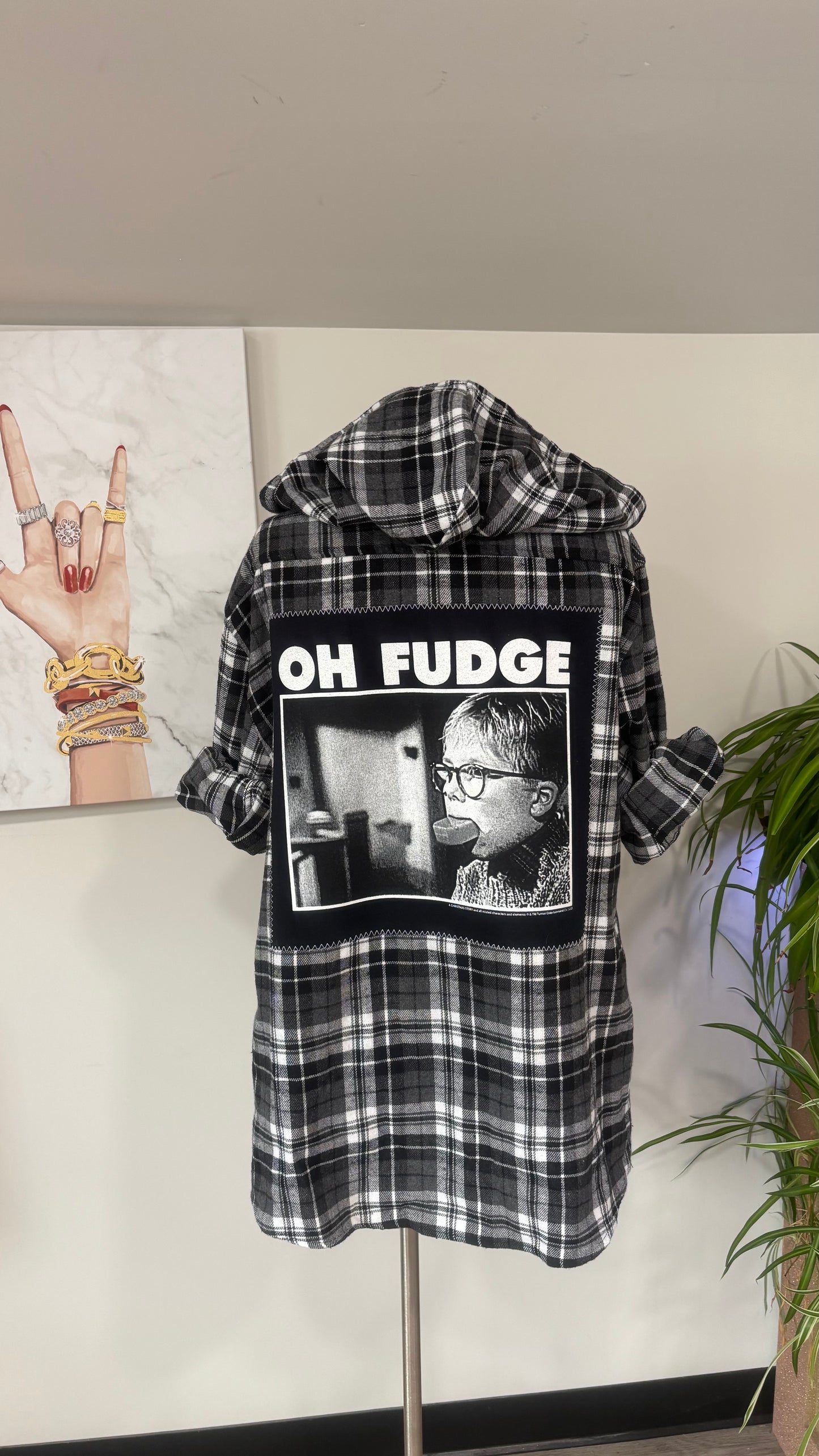 Oh Fudge - Refashioned Flannel