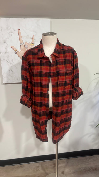 Why Y’all Trying To Test The Beth Dutton In Me - Refashioned Flannel