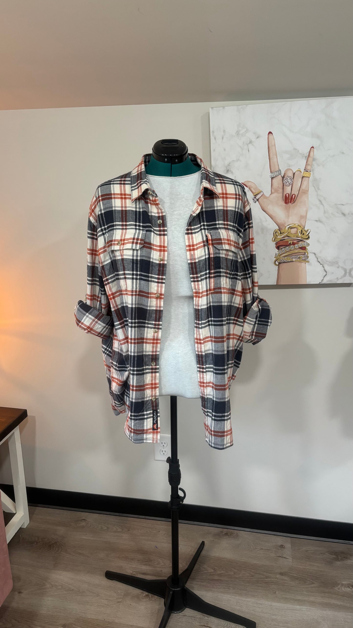 Beavis and Butt-Head - Refashioned Flannel