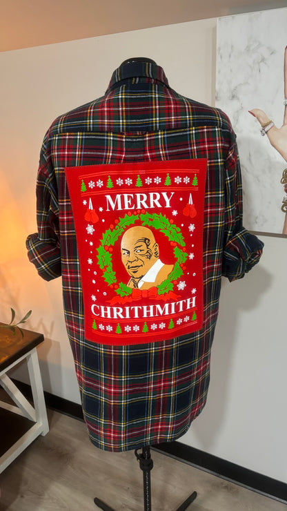 Merry Chrithmith, Mike Tyson - Refashioned Flannel