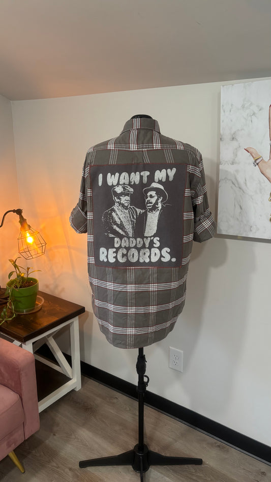 I Want My Daddy’s Records - Refashioned Flannel