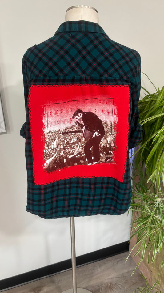 Elvis - Refashioned Flannel