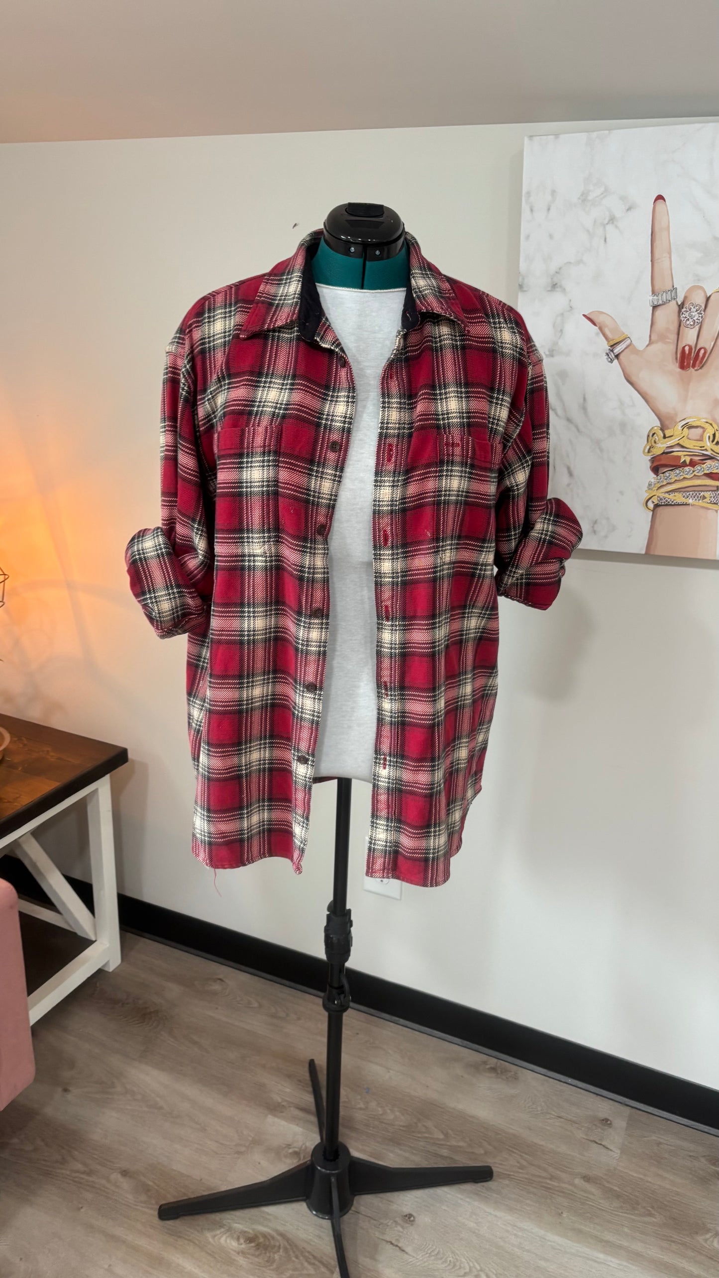 Rolling Stones - Refashioned Flannel