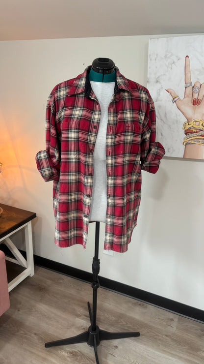 Rolling Stones - Refashioned Flannel