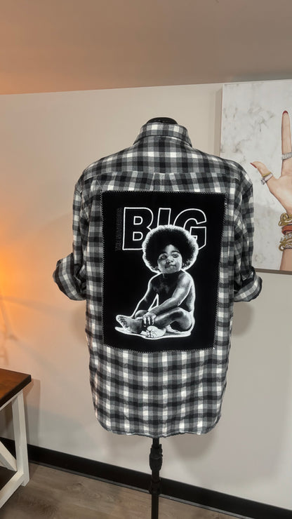 Baby Biggie - Refashioned Flannel