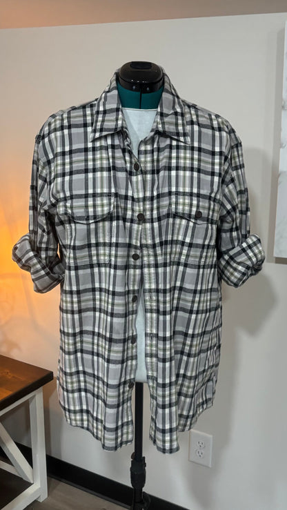 Beetlejuice - Refashioned Flannel