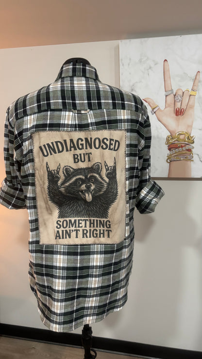Undiagnosed But Something Ain’t Right - Refashioned Flannel
