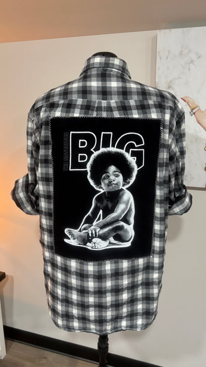 Baby Biggie - Refashioned Flannel