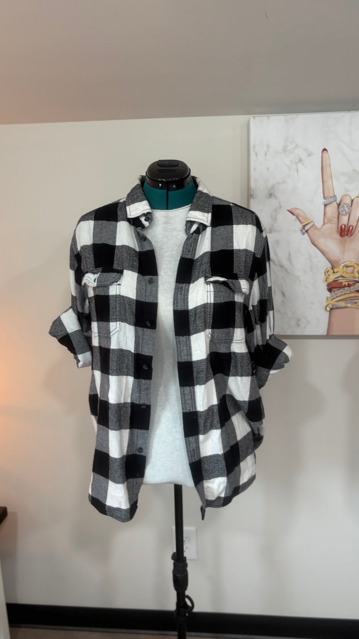Some Days You Feel Like - Refashioned Flannel