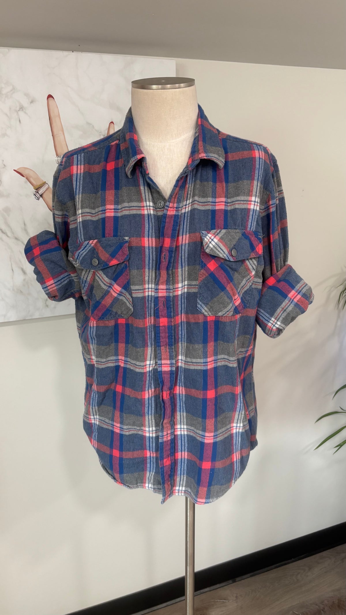 Dolly Nashville - Refashioned Flannel