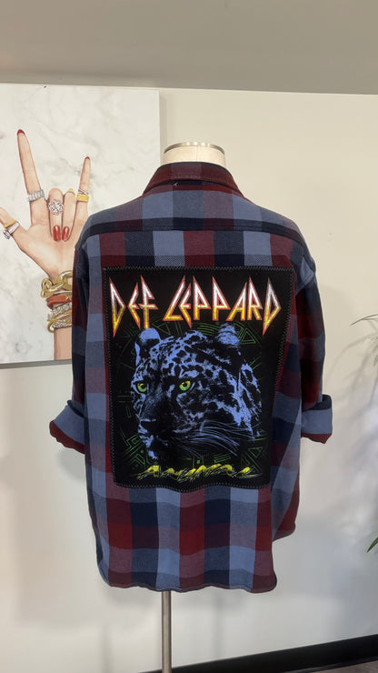 Def Leppard- Refashioned Flannel