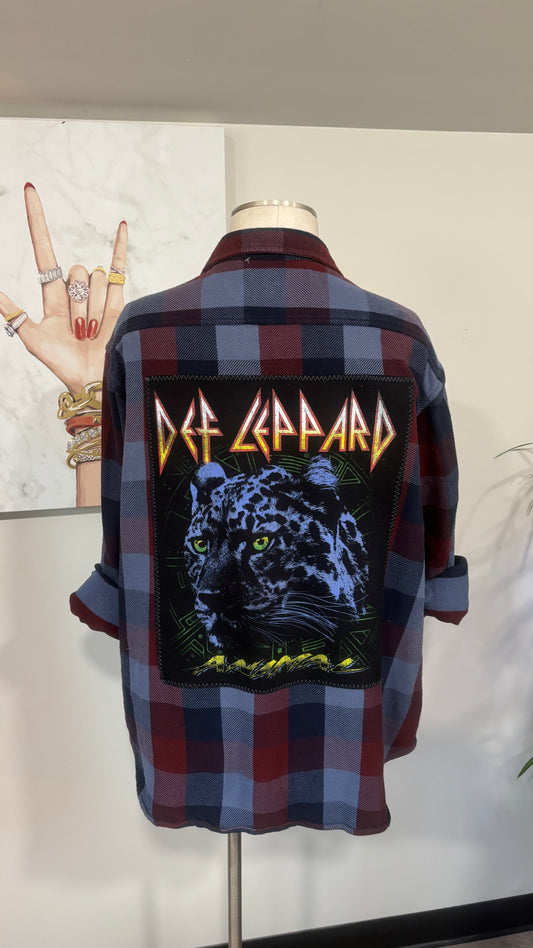 Def Leppard- Refashioned Flannel
