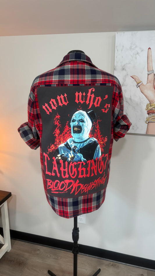 The Terrifier - Refashioned Flannel