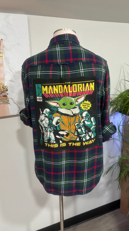 The Mandalorian - Refashioned Flannel