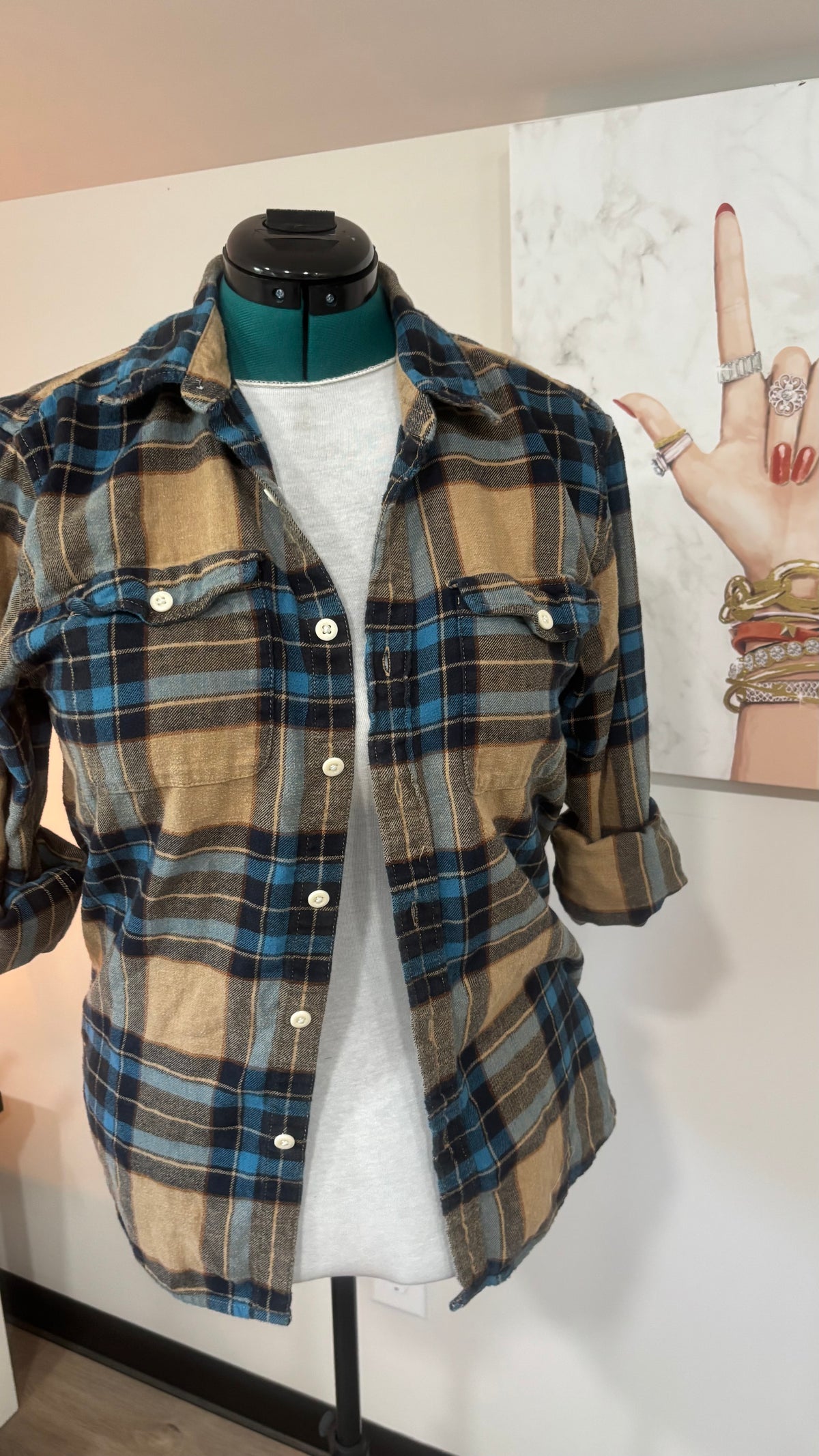 Not Today Heifers - Refashioned Flannel