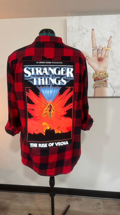 Stranger Things - Refashioned Flannel