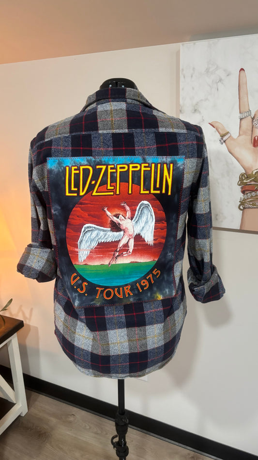 Led Zeppflinn US Tour 1975 - Refashioned Flannel