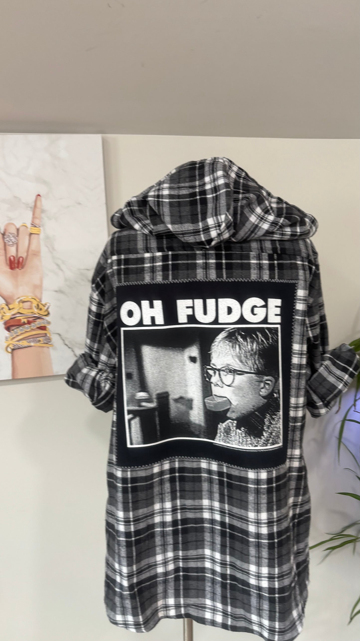 Oh Fudge - Refashioned Flannel