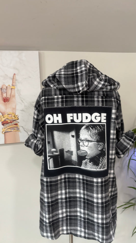 Oh Fudge - Refashioned Flannel