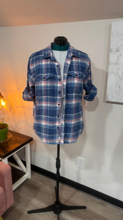 Nirvana - Refashioned Flannel