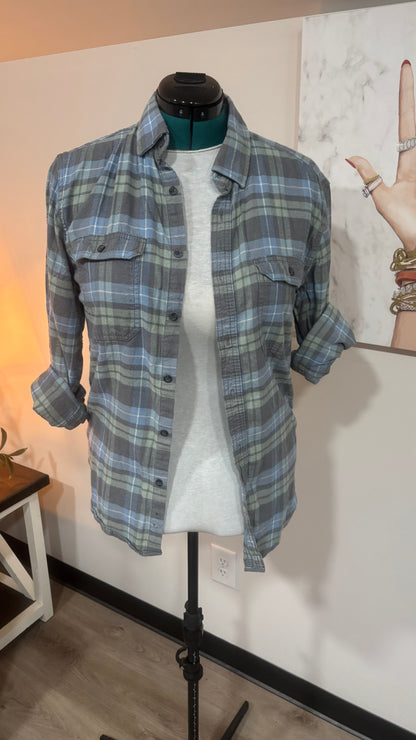 Bob Ross No Mistakes Just Happy Accidents - Refashioned Flannel