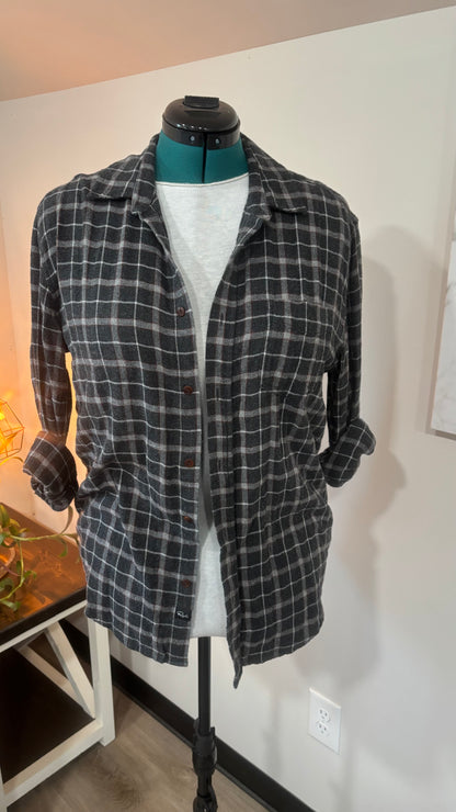 Princess Leia “I Love You” - Refashioned Flannel