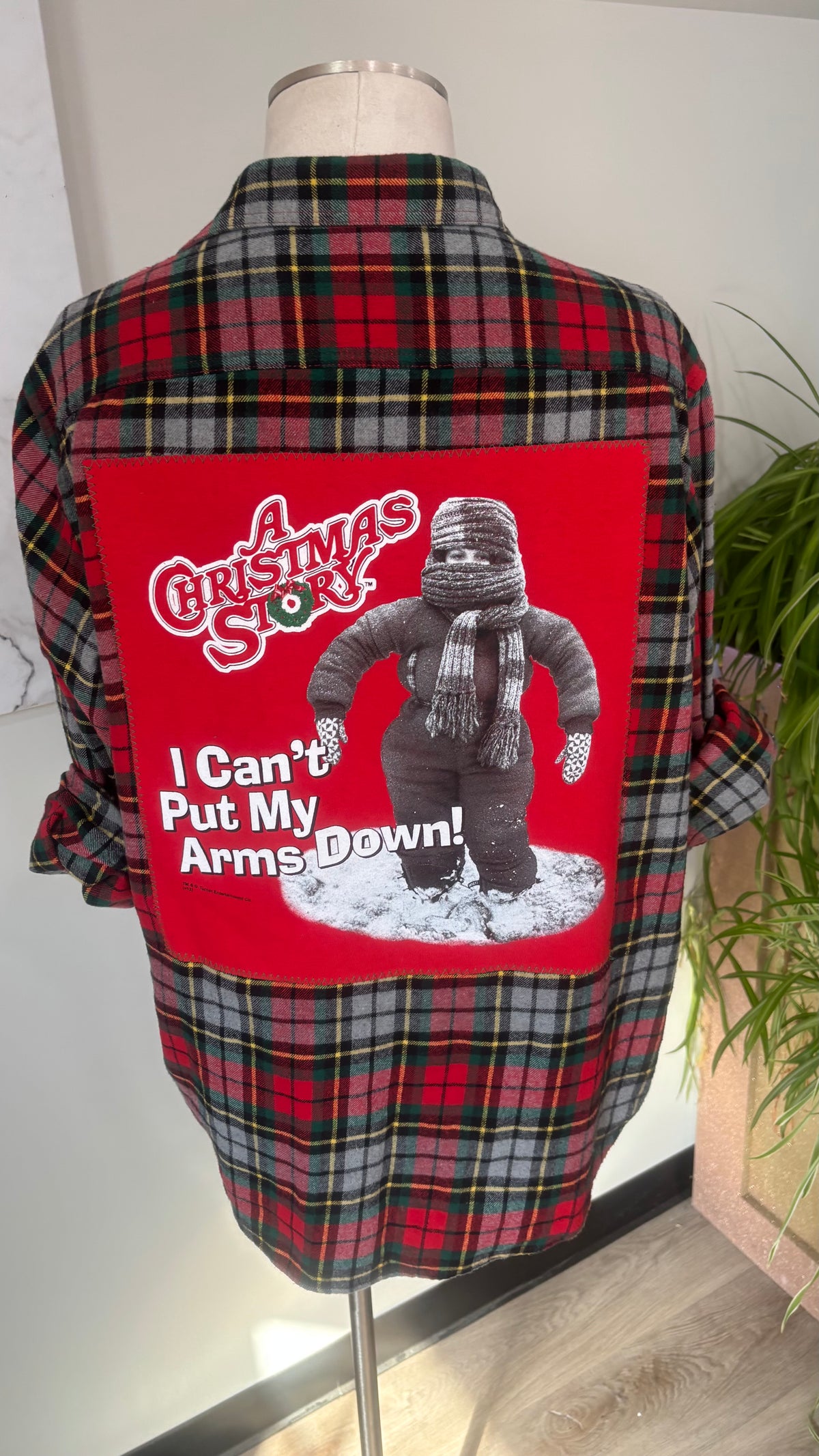 A Christmas Story - Refashioned Flannel