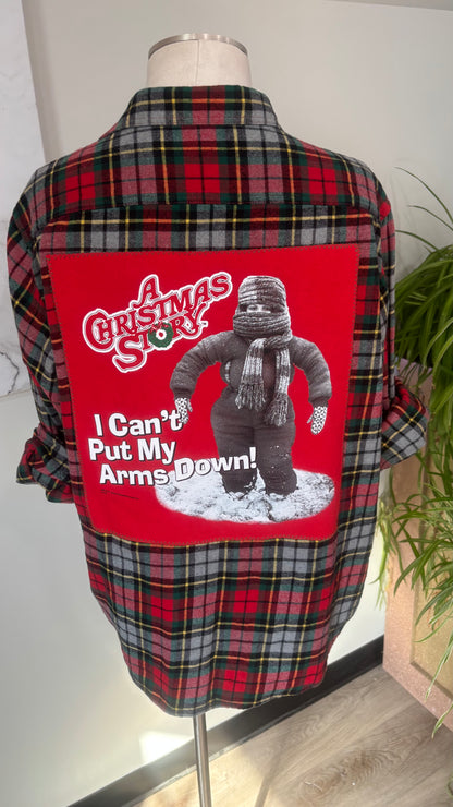 A Christmas Story - Refashioned Flannel