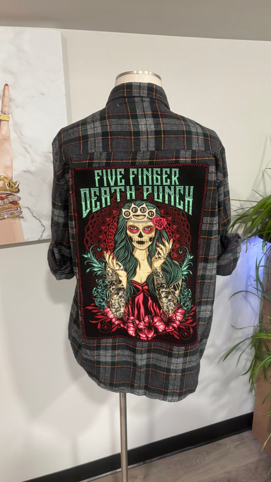 Five Finger Death Punch - Refashioned Flannel