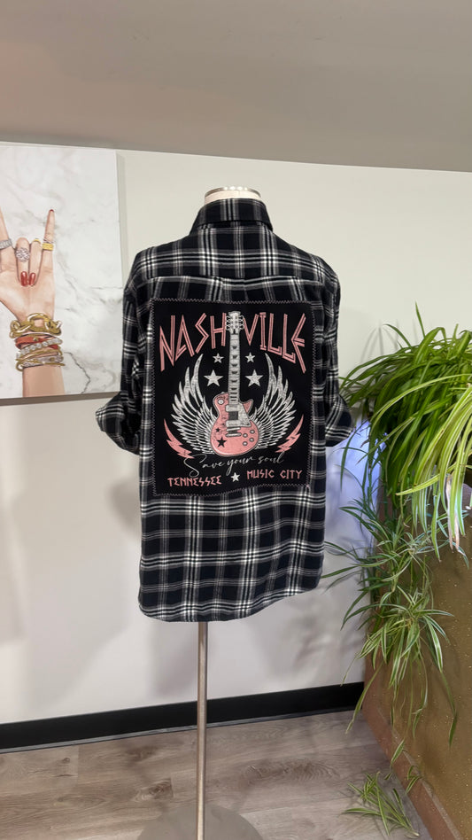 Nashville - Refashioned Flannel