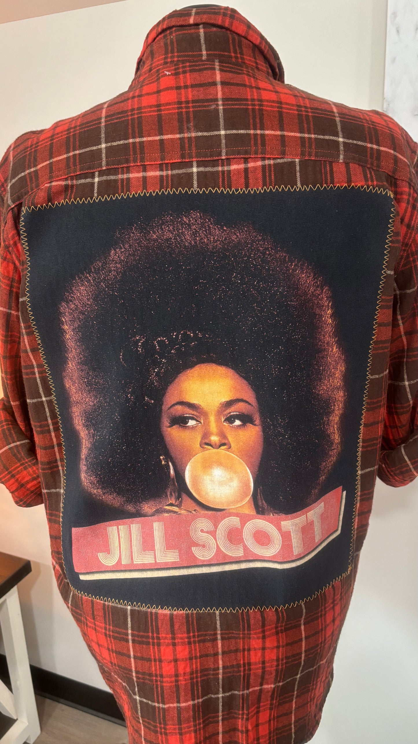 Jill Scott - Refashioned Flannel