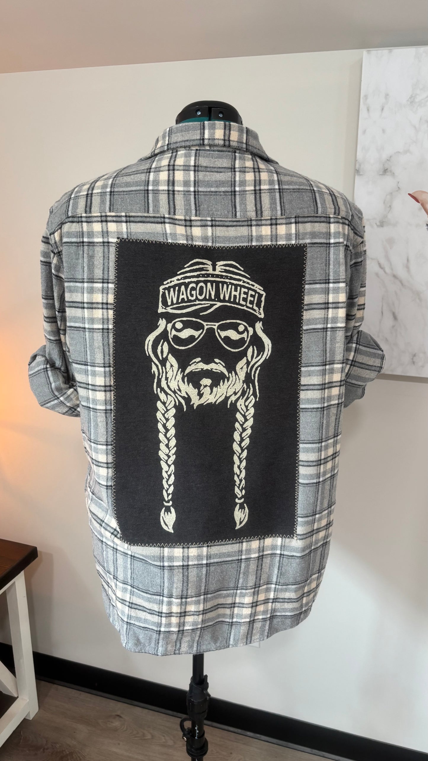 Willie Nelson - Refashioned Flannel