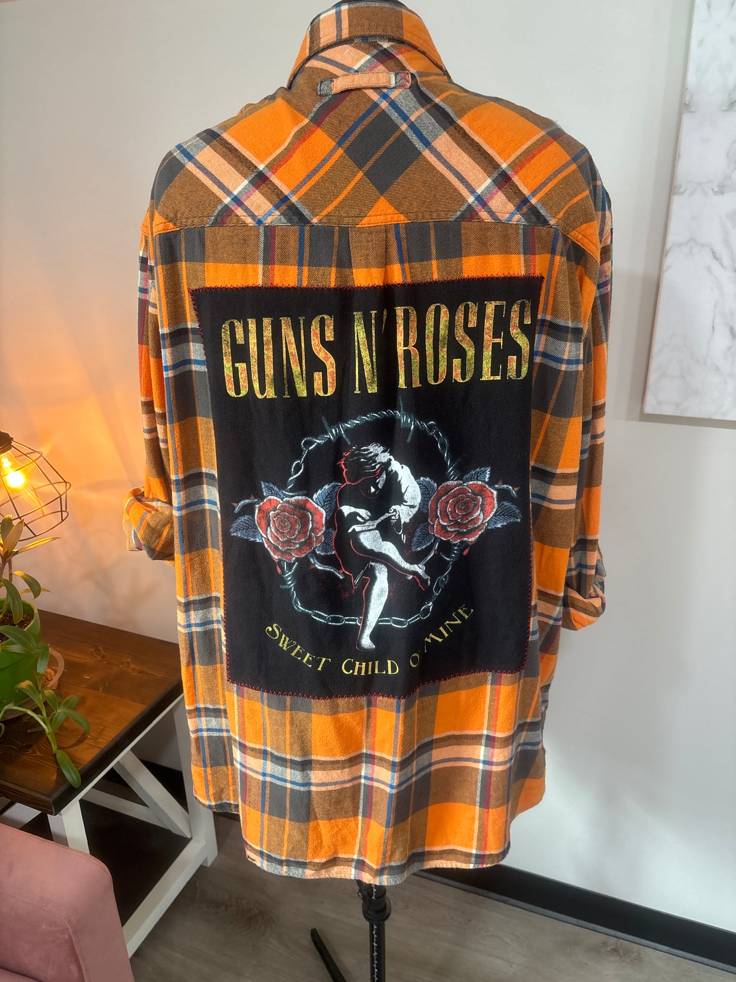 Guns N’ Roses - Refashioned Flannel