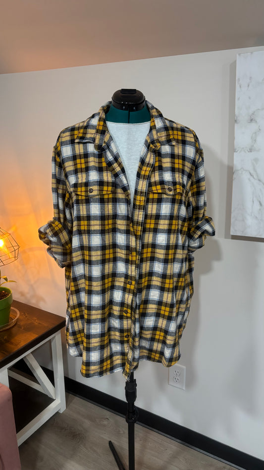 Mythical Beast- Refashioned Flannel