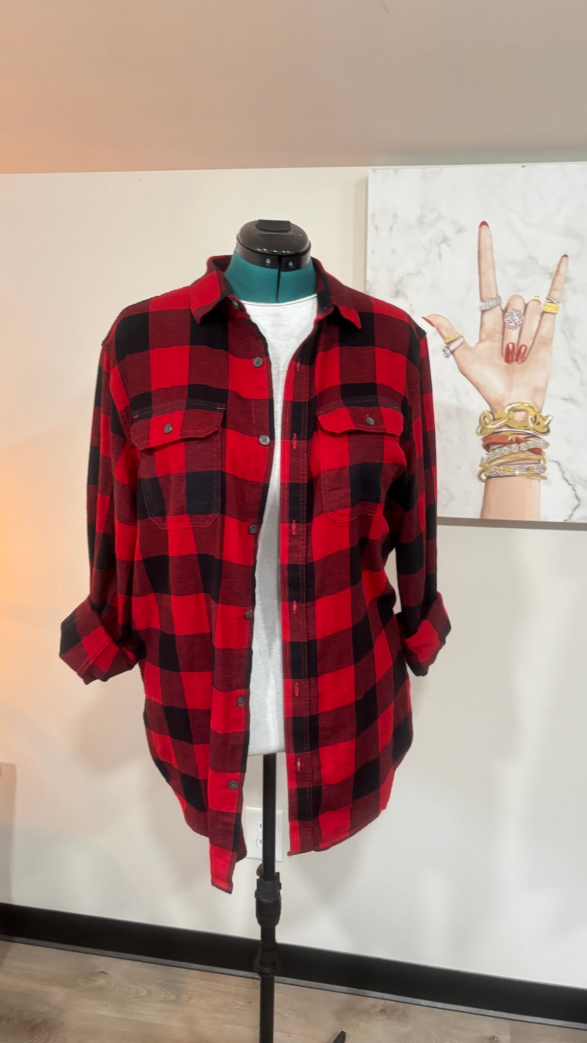 Stranger Things - Refashioned Flannel