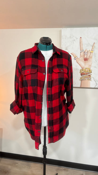 Stranger Things - Refashioned Flannel