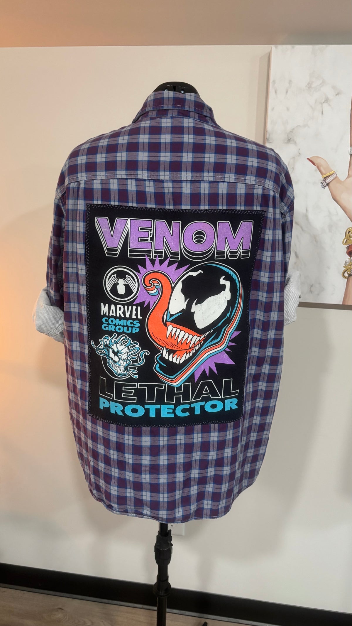 Venom - Refashioned Flannel